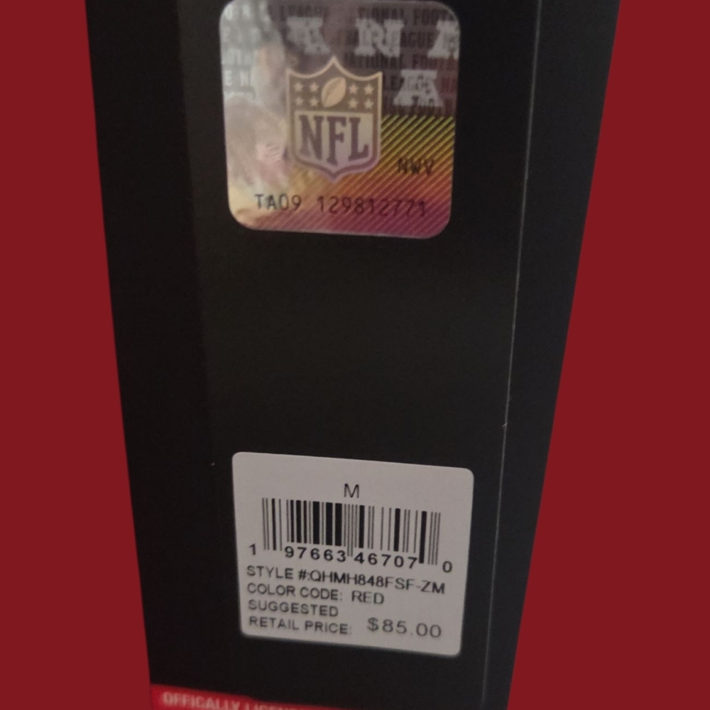 NFL San Francisco 49ers Red and Gold Hoodie Size M - Picture 2 of 5